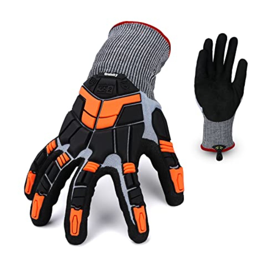 Work Glove Impact - Safety Work Gloves with Impact Protection