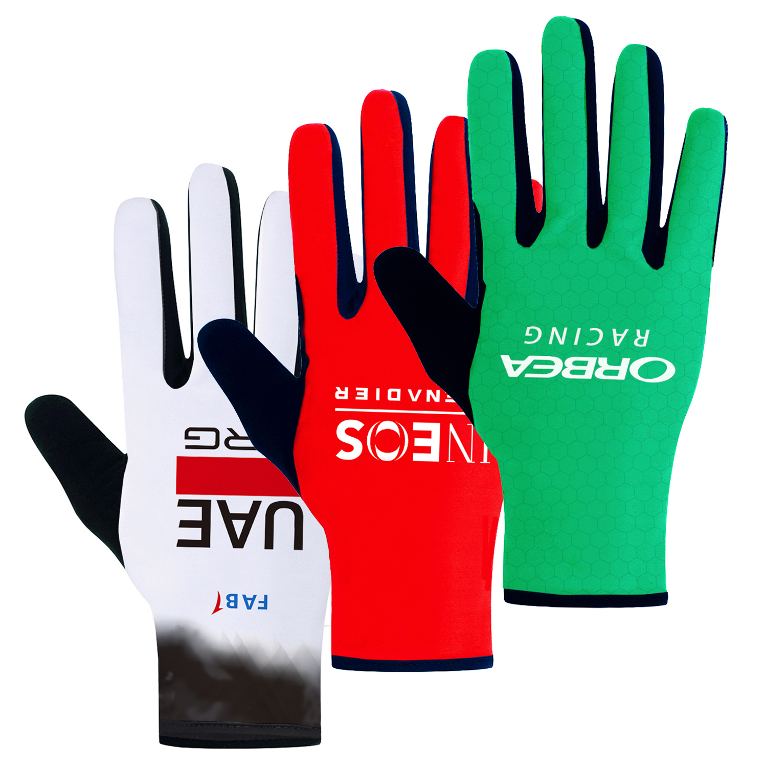 Workout Glove Gym - 2026 UAE Cycling Gloves Team ORBEA