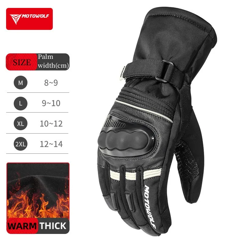 Motowolf Winter Motorcycle Glo - Ski Glove Waterproof ulasan dan harga