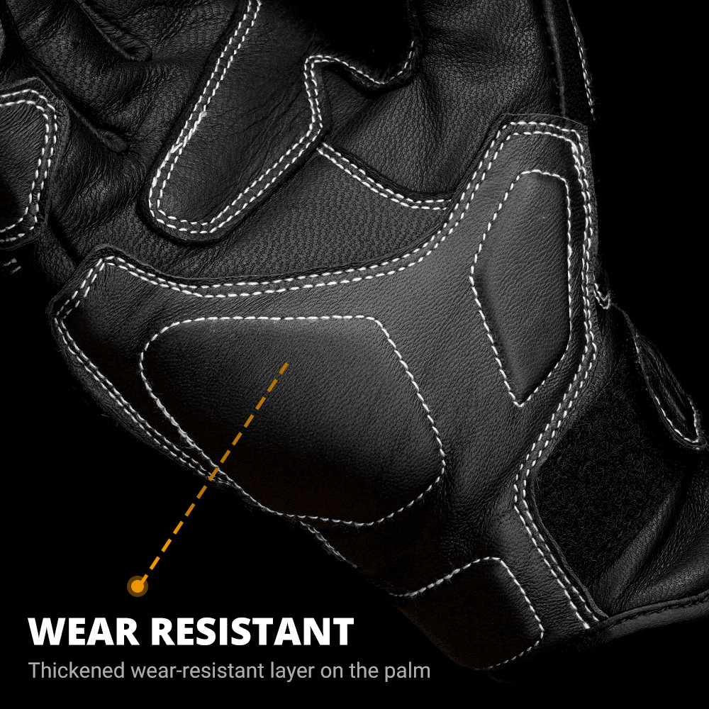 Retro Leather Motorcycle Glove - Motorcycle Glove Knuckle ulasan dan harga