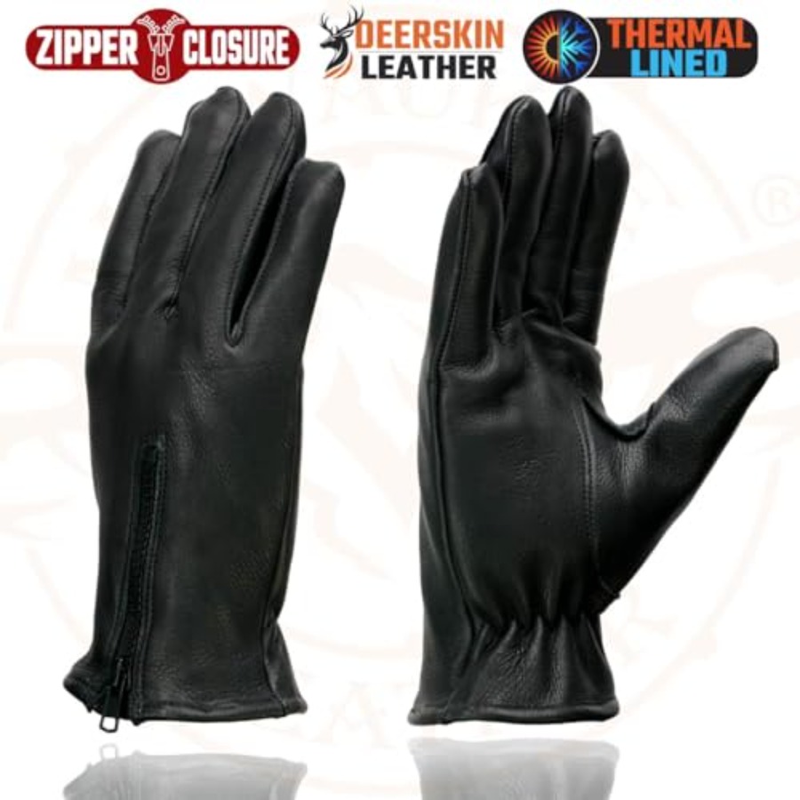 Motorcycle driving gloves for  - Leather Driving Glove ulasan dan harga