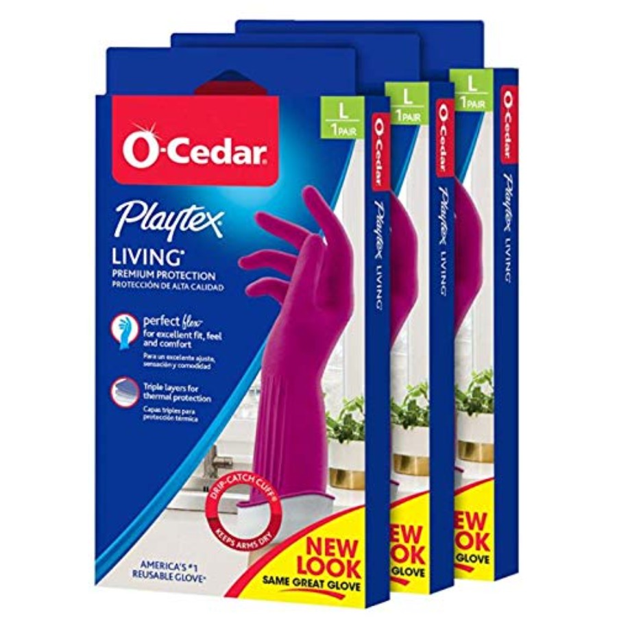 Playtex Living Reuseable Rubbe - Rubber Glove Cleaning ulasan dan harga
