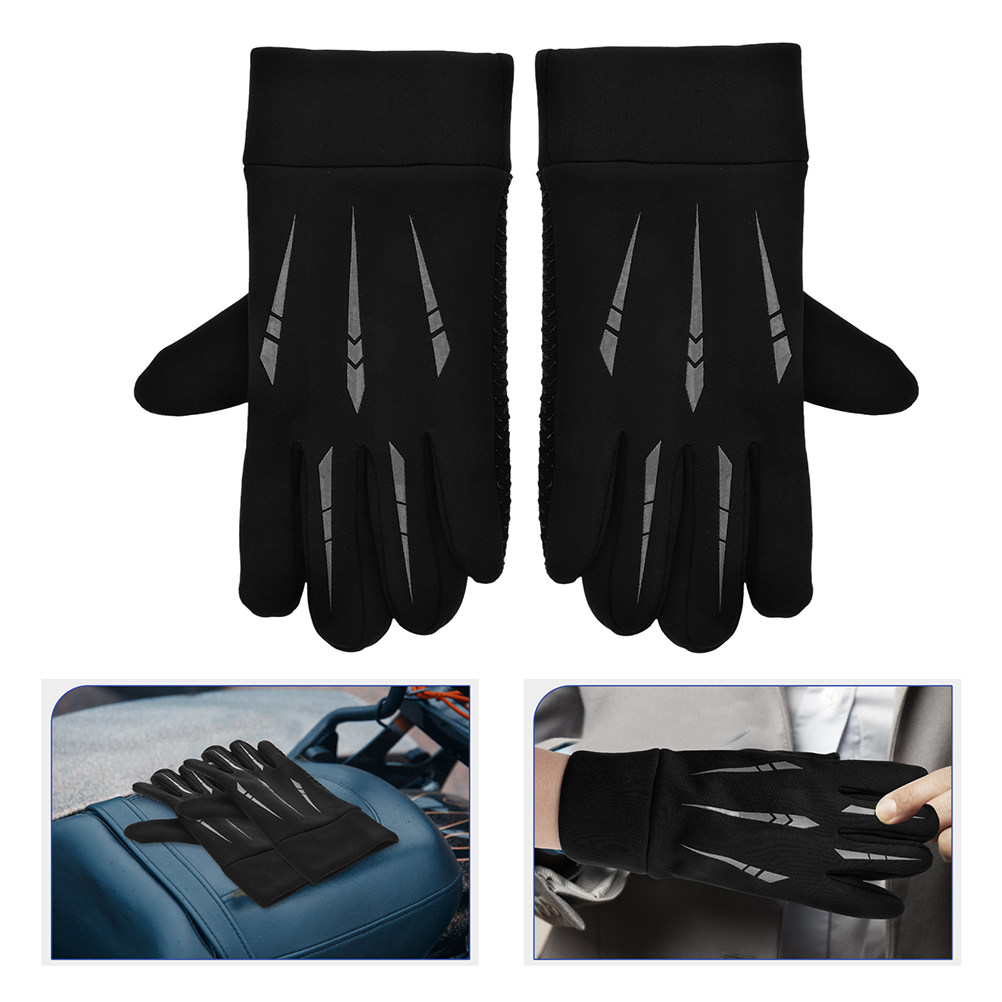 2Pairs Full Finger Motorcycle  - Winter Glove Insulated ulasan dan harga