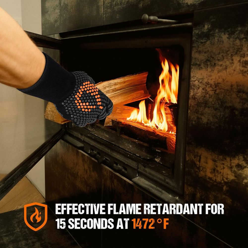 Heat Resistant Grill Gloves fo - Heat Resistant Glove ulasan dan harga