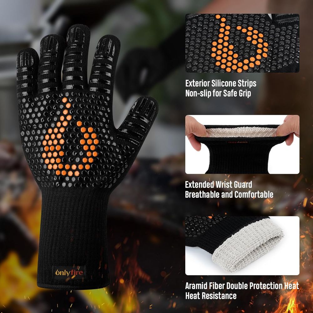 Heat Resistant Grill Gloves fo - Heat Resistant Glove ulasan dan harga