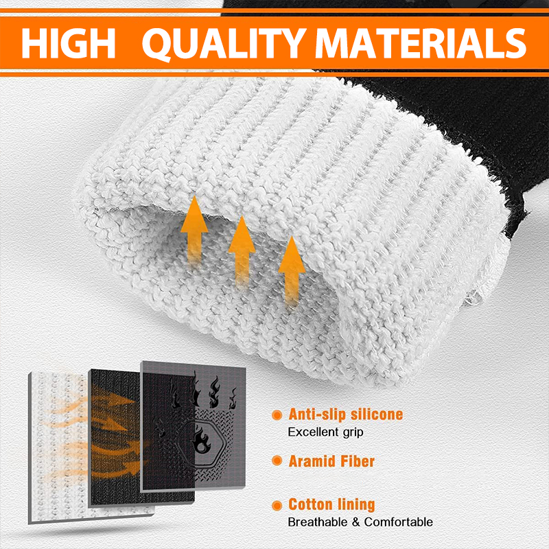1 Pair Oven Gloves, Oven Mitts - Oven Mitt Silicone ulasan dan harga