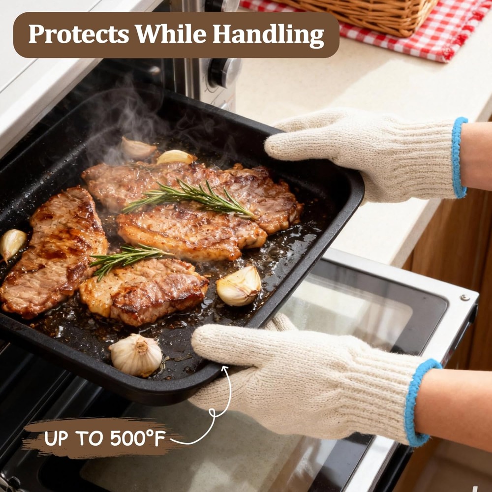 Heat Resistant Gloves - 932°F  - Heat Resistant Glove ulasan dan harga