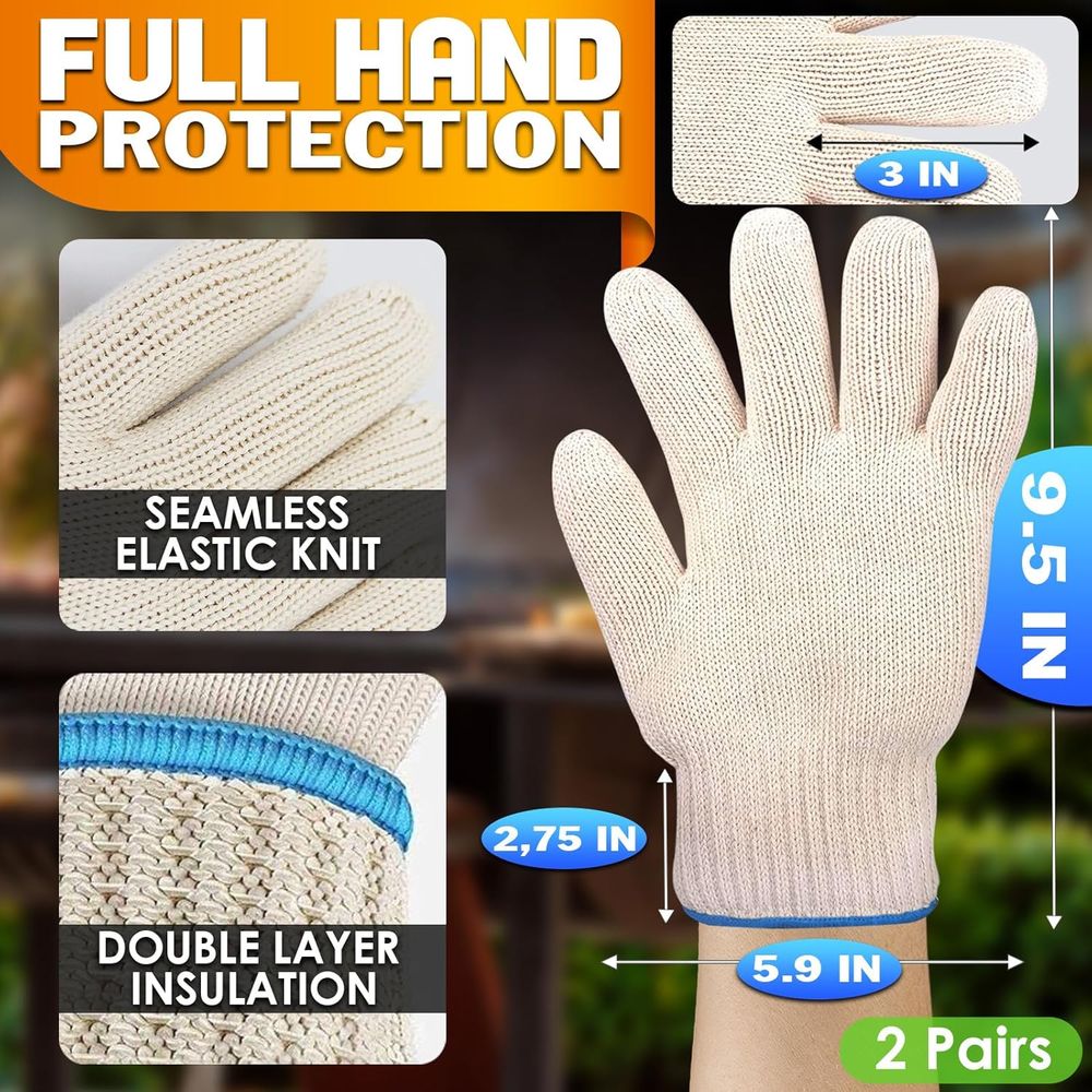 Heat-Resistant Gloves, 9.5 Len - Heat Resistant Glove ulasan dan harga