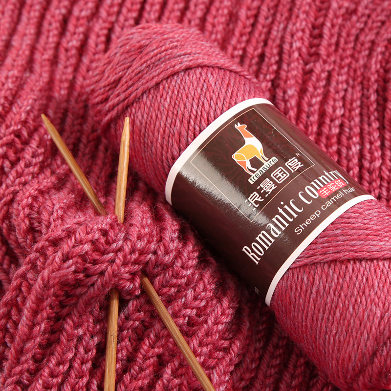 5PCS total 500g Hand knitting  - Wool Glove Lined ulasan dan harga