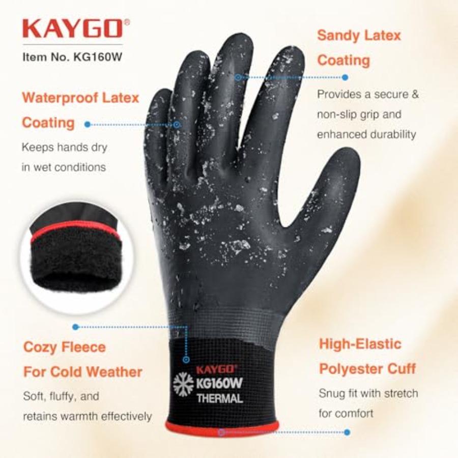 Winter Waterproof Work Gloves  - Winter Glove Insulated ulasan dan harga