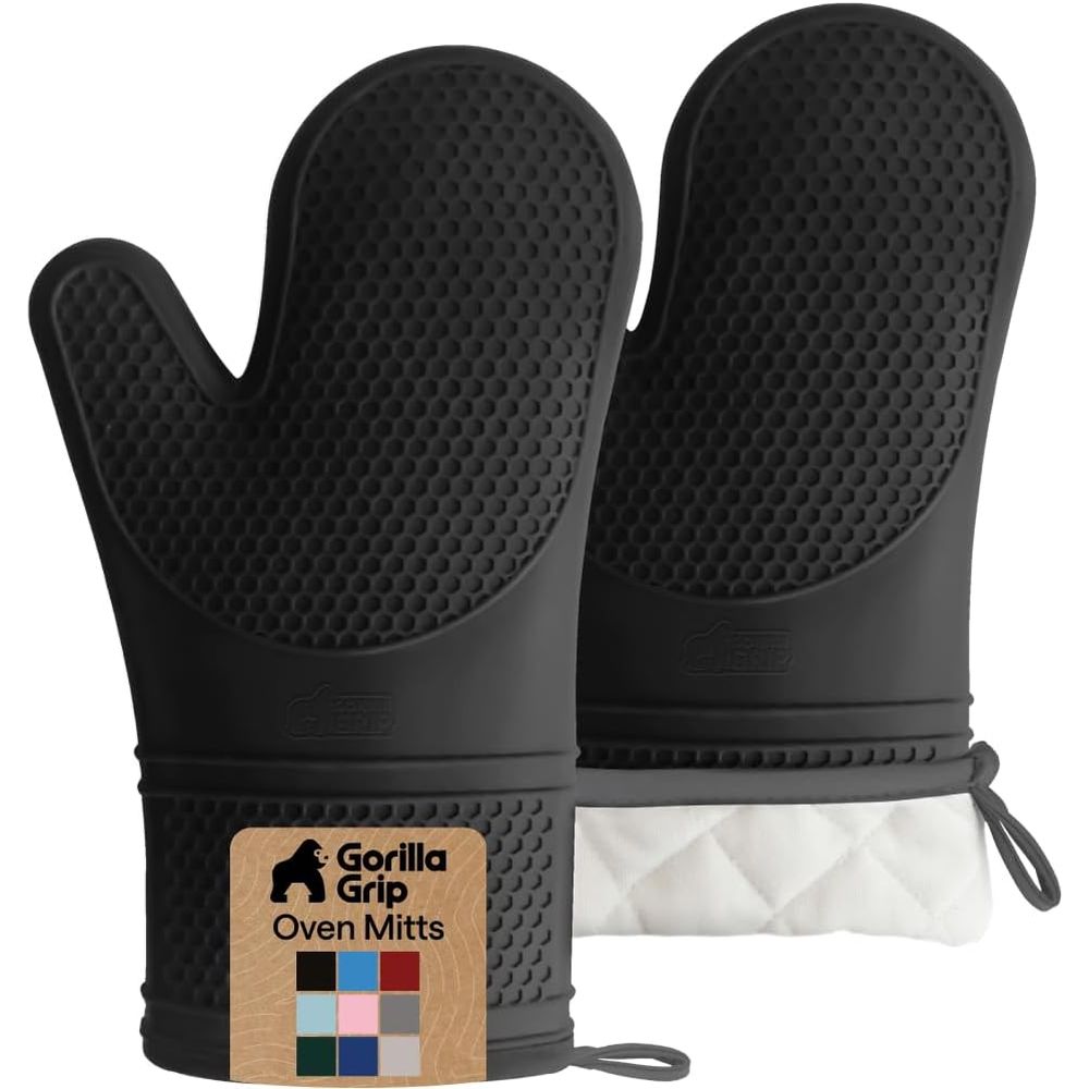 Heat Resistant Silicone Oven M - Oven Mitt Silicone ulasan dan harga