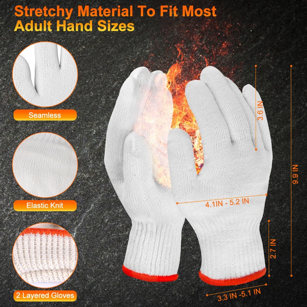 Disposable BBQ Gloves 100 Pack - Heat Resistant Glove ulasan dan harga