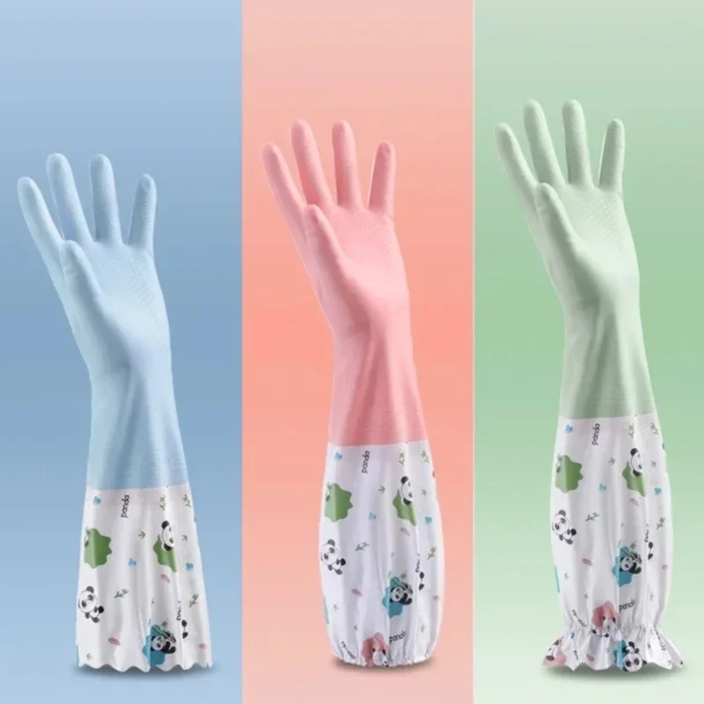 Women's Durable Extended Water - Dish Glove Rubber ulasan dan harga