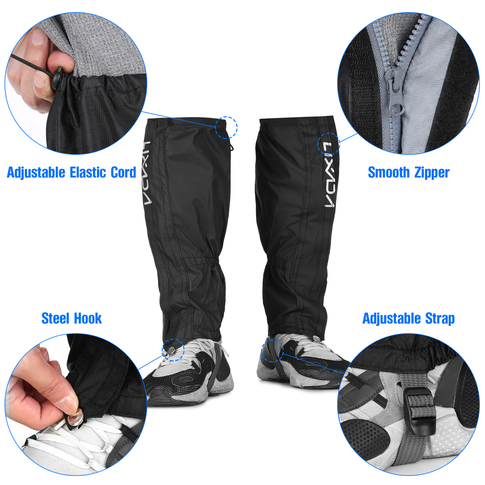 Lixada Gaiters Outdoor Skiing  - Gardening Glove Waterproof ulasan dan harga
