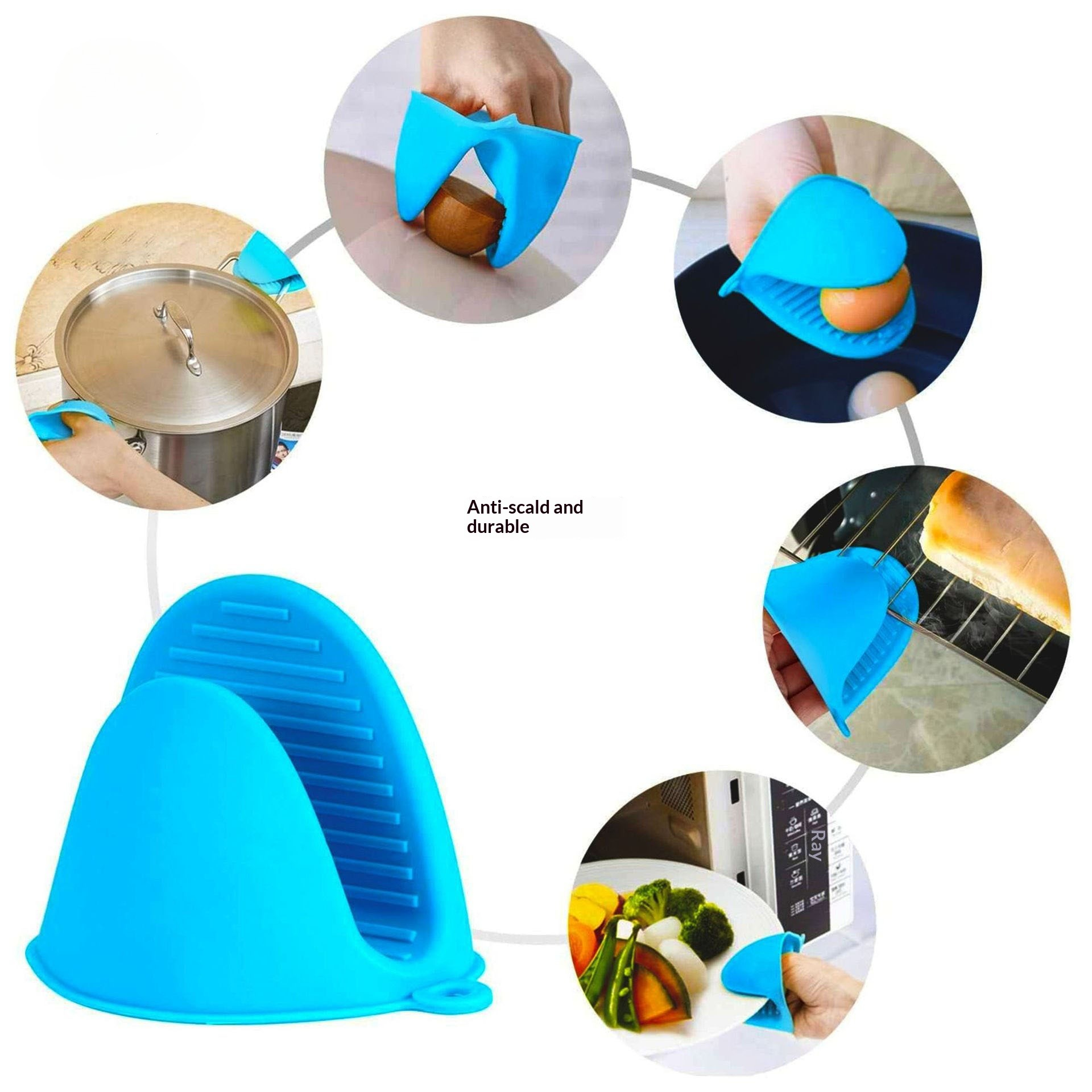 Silicone Anti-heat Gloves for  - Oven Mitt Silicone ulasan dan harga