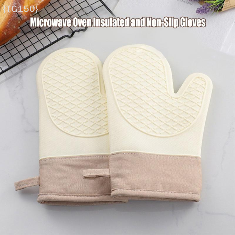 【TG150】Silicone Heat-insulatin - Oven Mitt Silicone ulasan dan harga