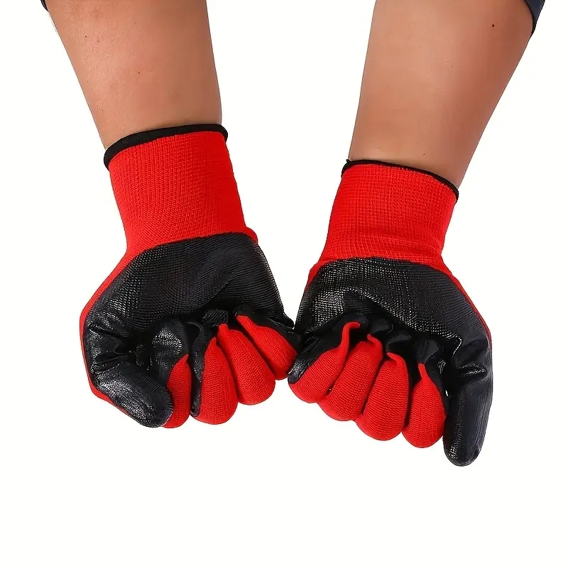 20PCS Nitrile Coated Safety Wo - Nitrile Mechanic Glove ulasan dan harga