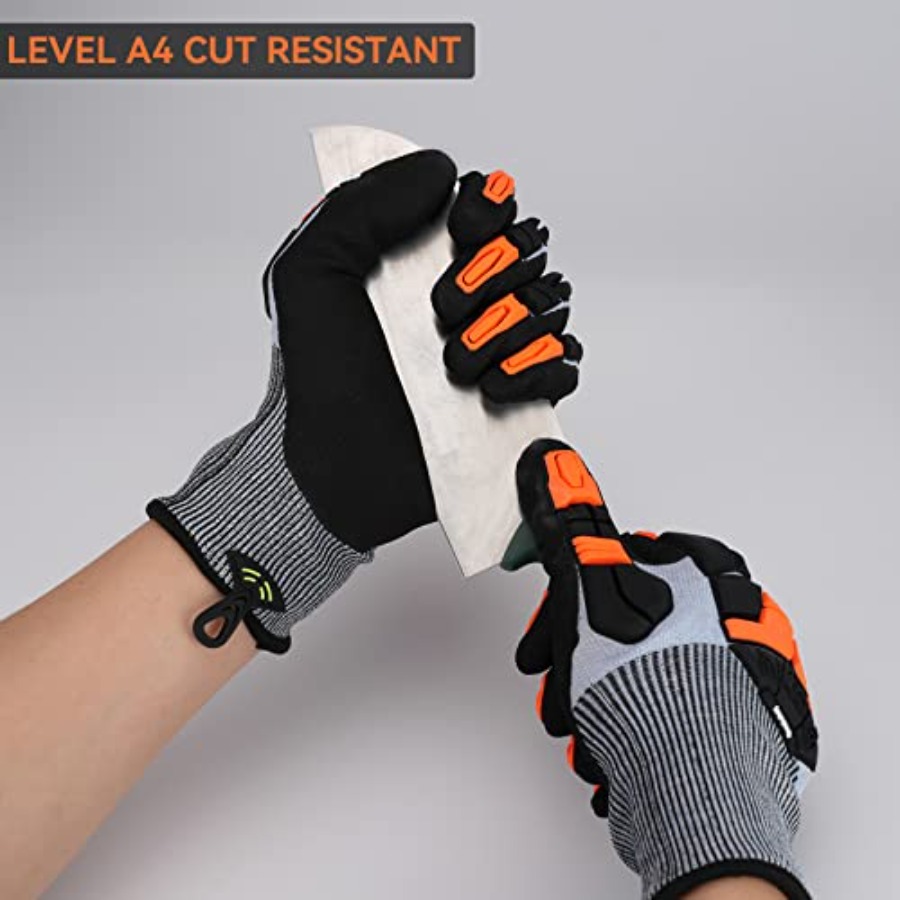 Safety Work Gloves with Impact - Work Glove Impact ulasan dan harga