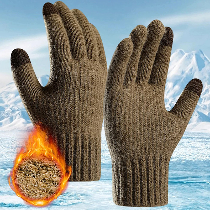 2025 Men's Winter Warm Touchsc - Wool Glove Lined ulasan dan harga