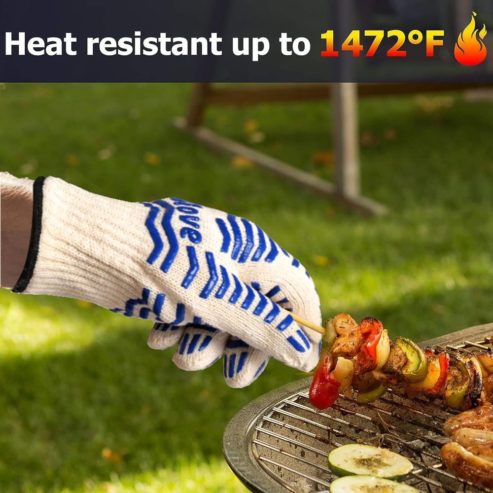 Heat Resistant Oven Gloves - B - Heat Resistant Glove ulasan dan harga