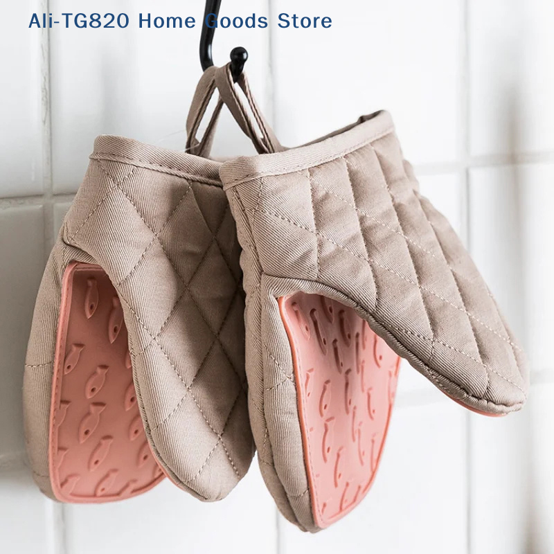 Silicone Anti-scalding Oven Gl - Oven Mitt Silicone ulasan dan harga