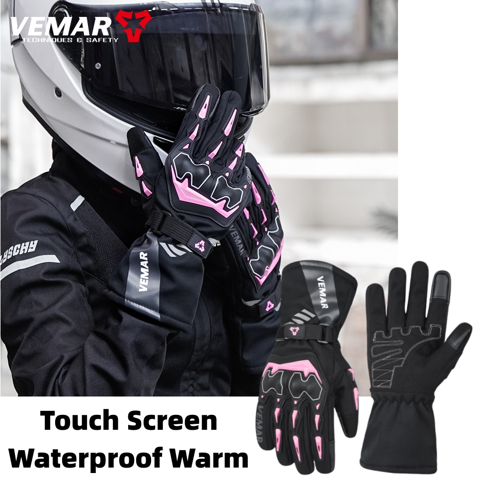 VE-01 Waterproof Winter Motorc - Winter Glove Insulated ulasan dan harga