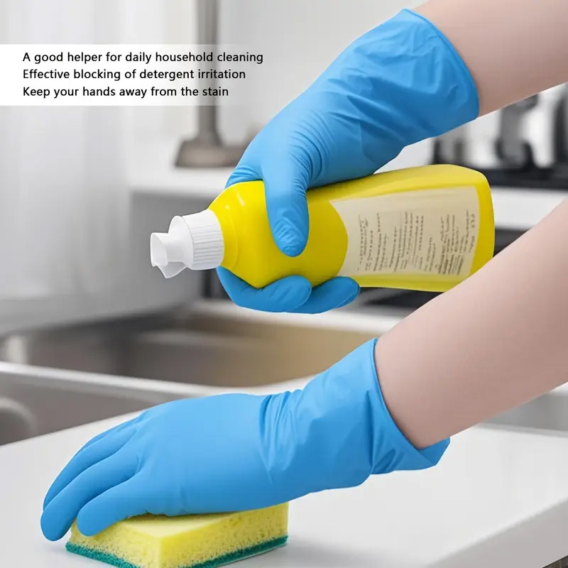 2-Piece Toilet Cleaning Set: P - Rubber Glove Cleaning ulasan dan harga