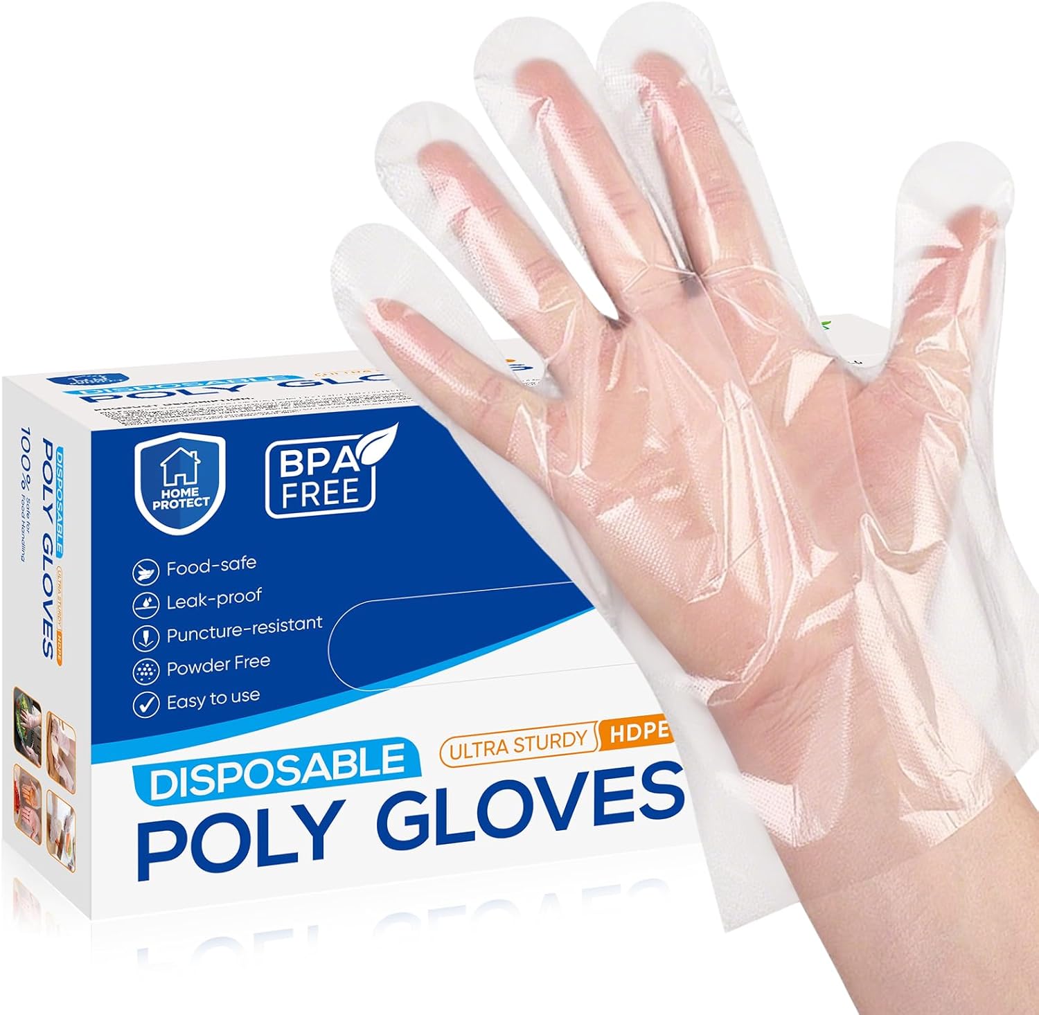 500 Pcs Disposable Food Prep G - Latex Disposable Glove ulasan dan harga