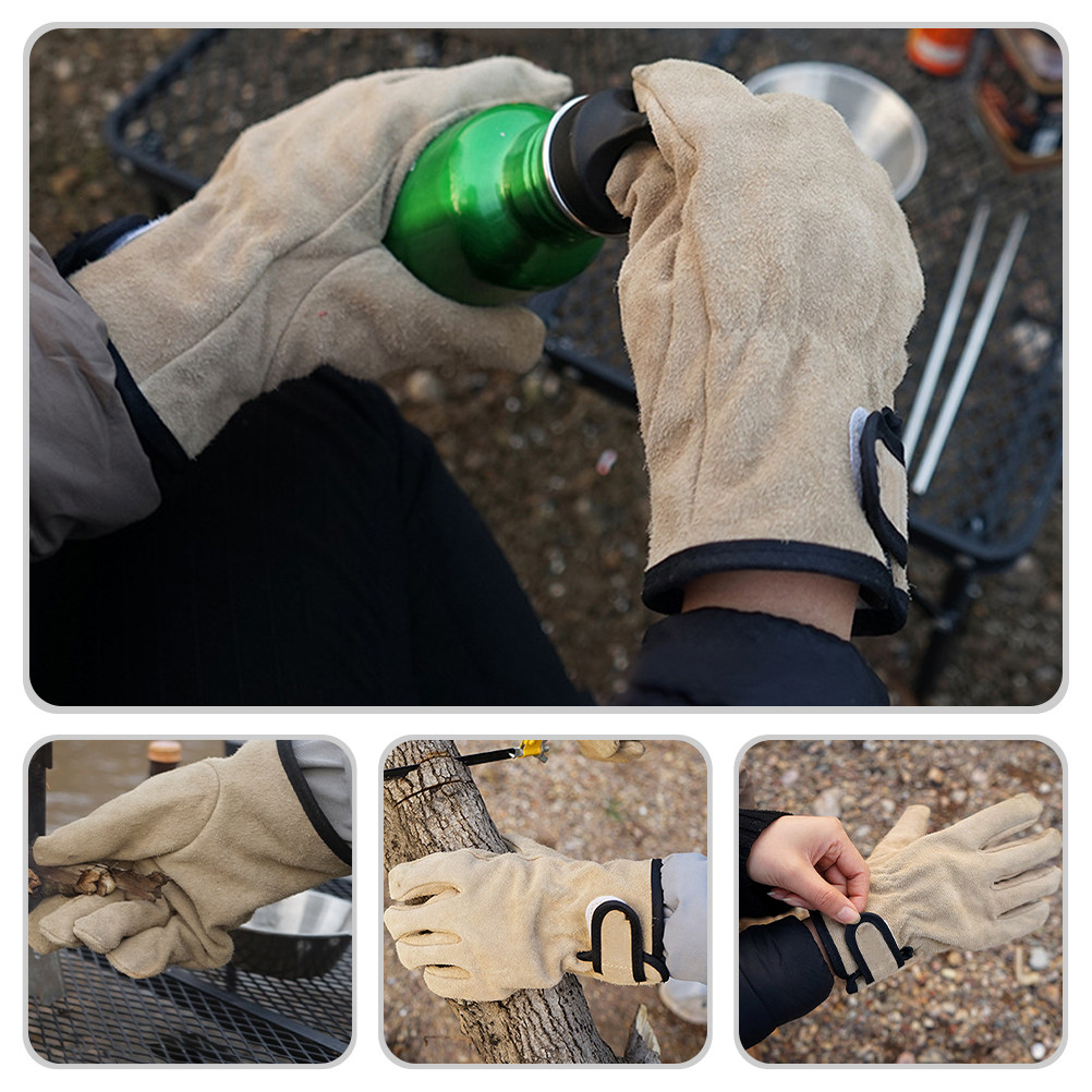 1Pair Oven Mitts Heat Resistan - Heat Resistant Glove ulasan dan harga