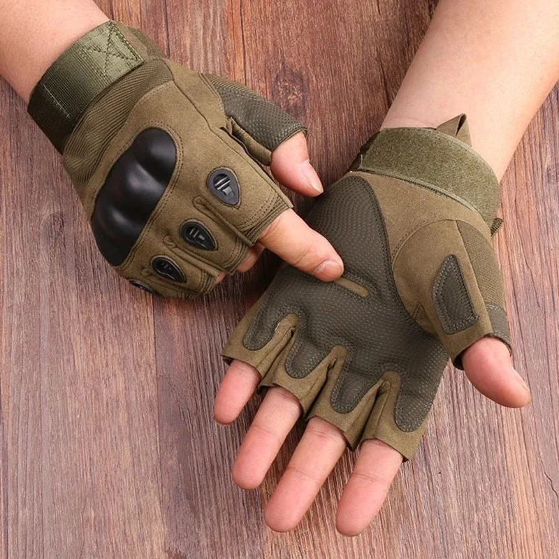 Half Finger Men's Gloves Outdo - Cycling Glove Padded ulasan dan harga