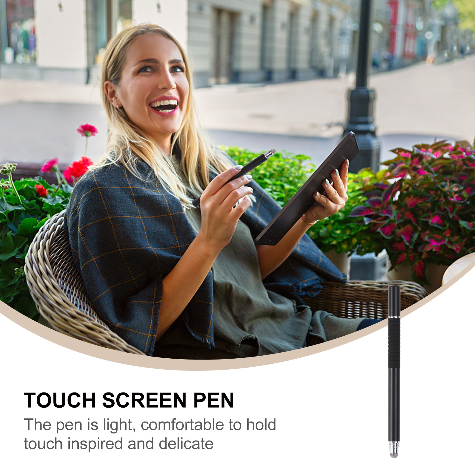 Capacitive Stylus Pen 2 in 1 D - Touchscreen Glove Capacitive ulasan dan harga
