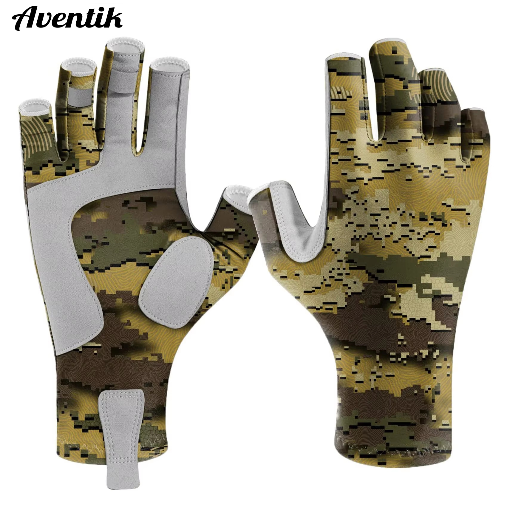 Riverruns Fingerless Fishing G - Cycling Glove Padded ulasan dan harga