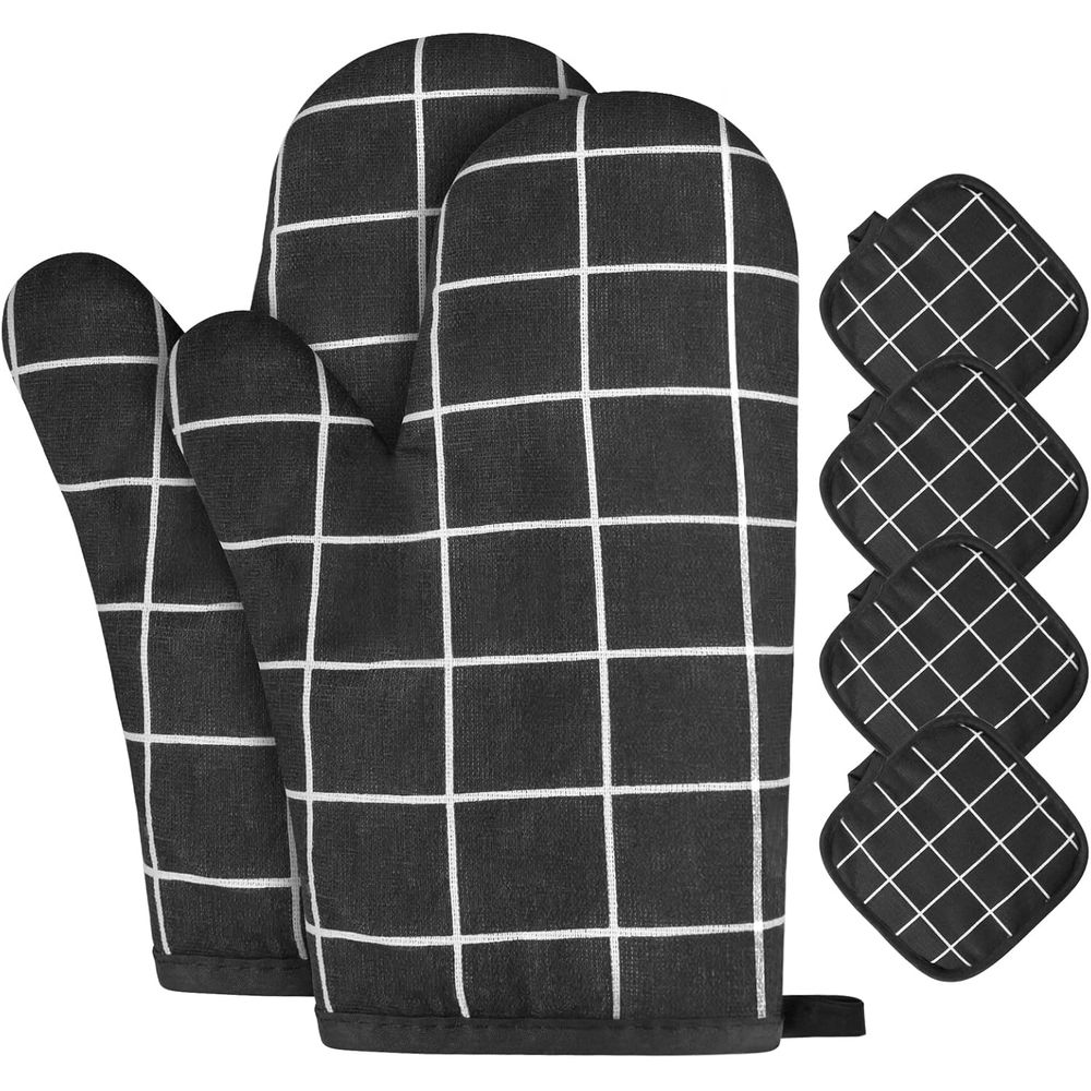 6-Piece Heat Resistant Oven Mi - Heat Resistant Glove ulasan dan harga
