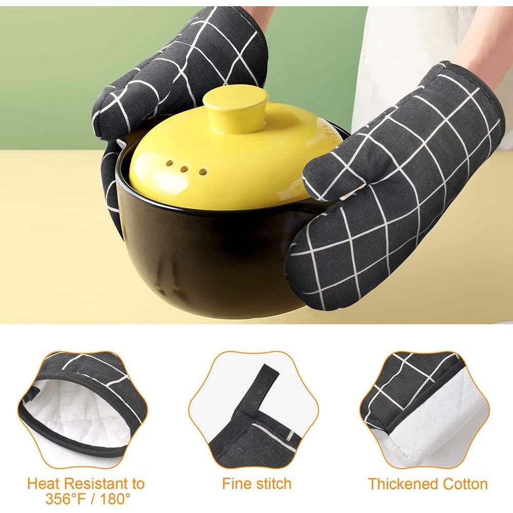6-Piece Heat Resistant Oven Mi - Heat Resistant Glove ulasan dan harga