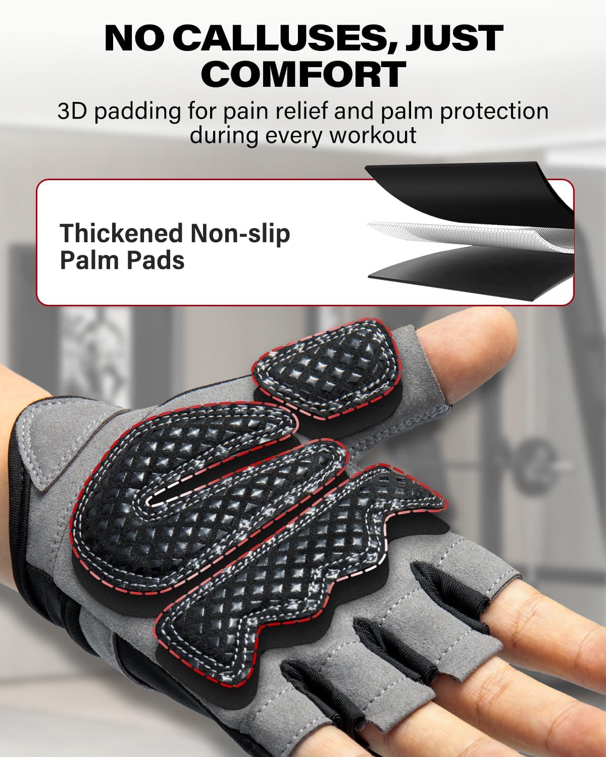 Workout Gloves for Men and Wom - Workout Glove Gym ulasan dan harga