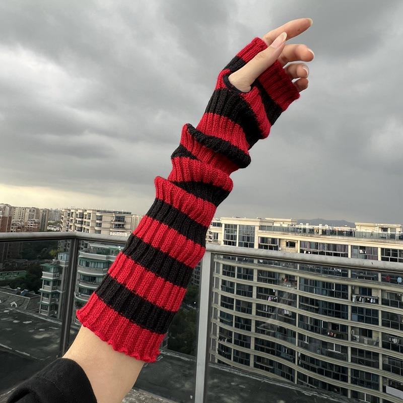 Winter Warm Long Sleeves Gothi - Fingerless Glove Knit ulasan dan harga