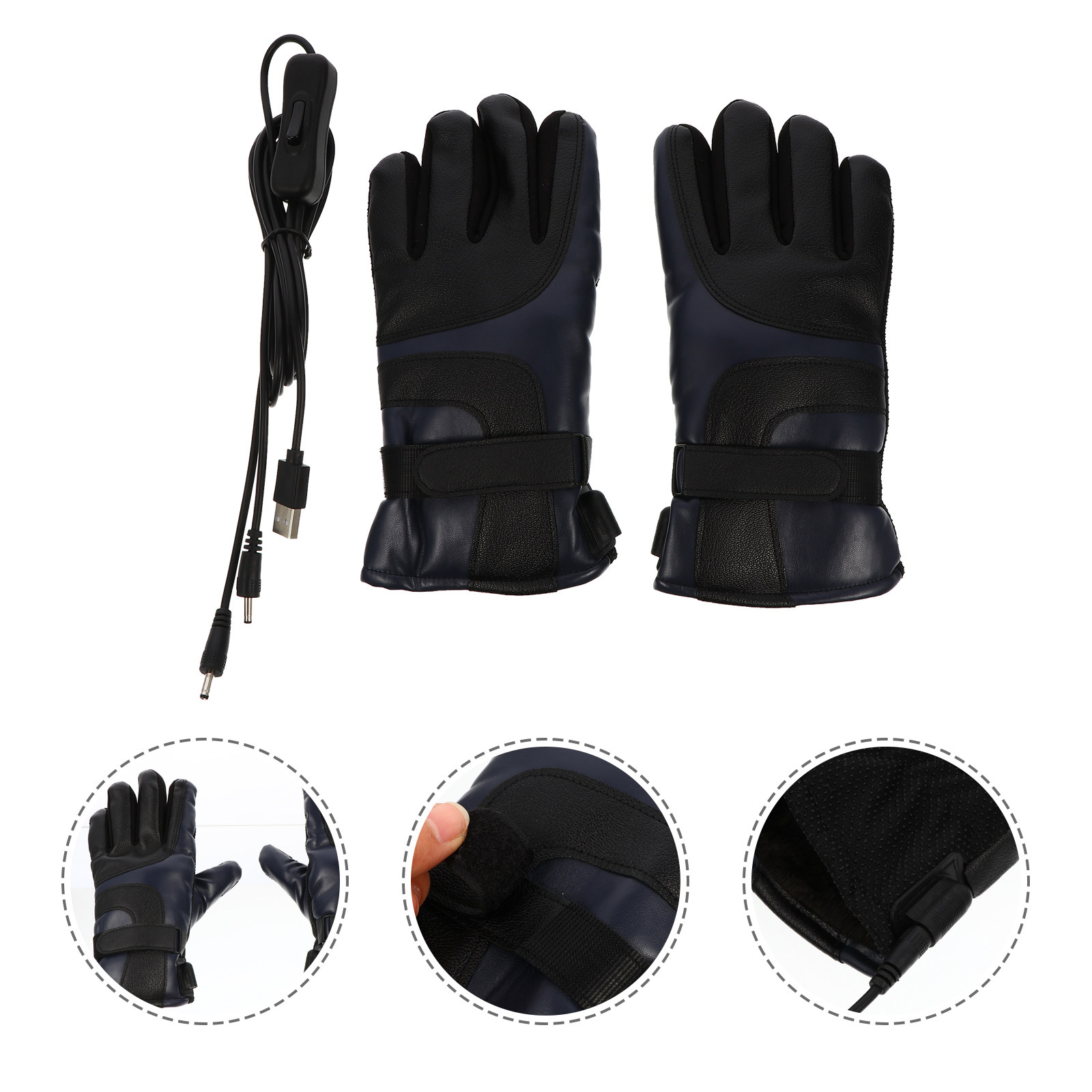 1Pair USB Electric Heated Glov - Winter Glove Insulated ulasan dan harga