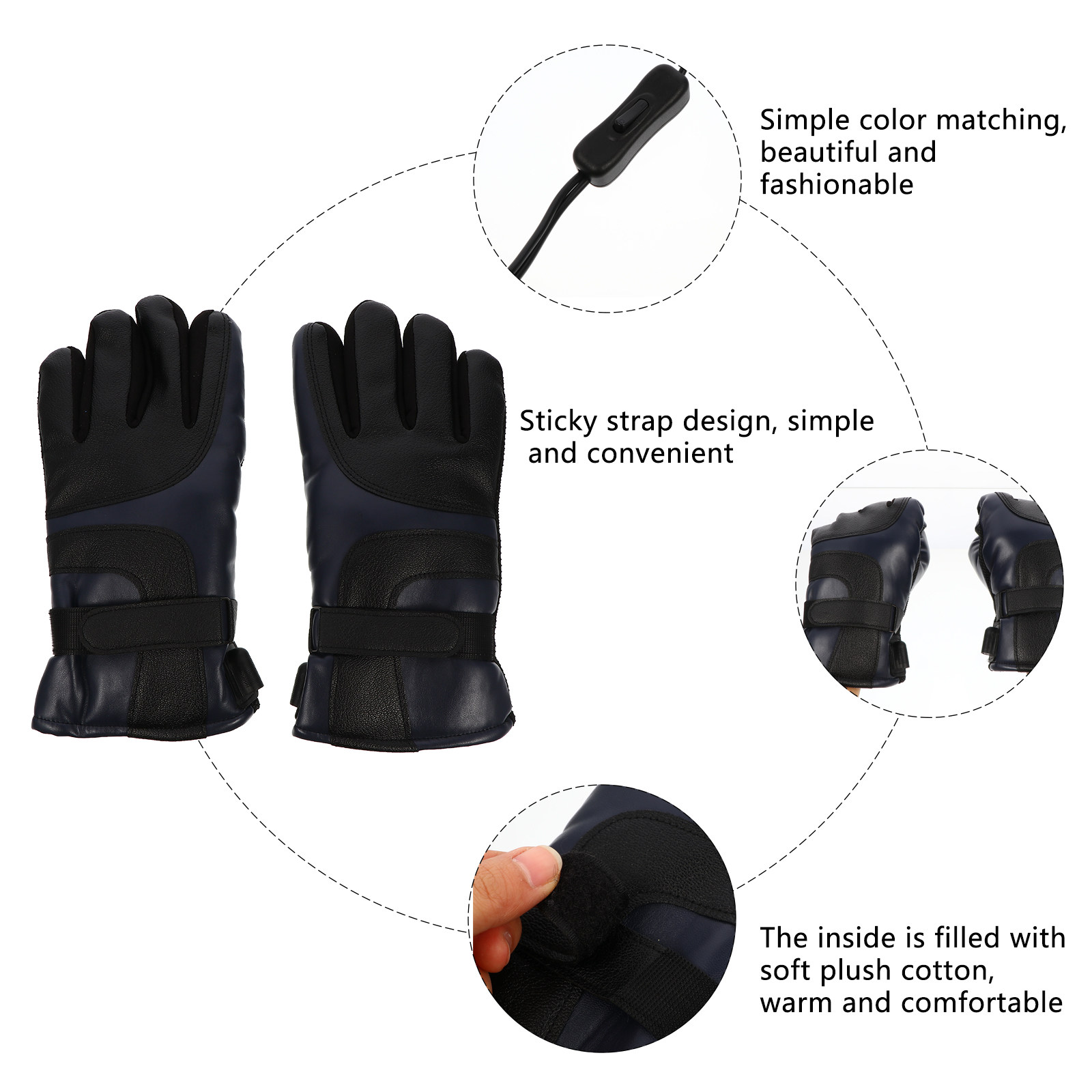 1Pair USB Electric Heated Glov - Winter Glove Insulated ulasan dan harga
