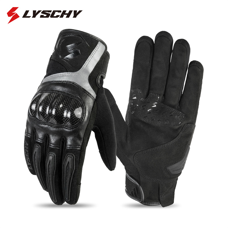 4-Season Motorcycle Leather Gl - Motorcycle Glove Knuckle ulasan dan harga